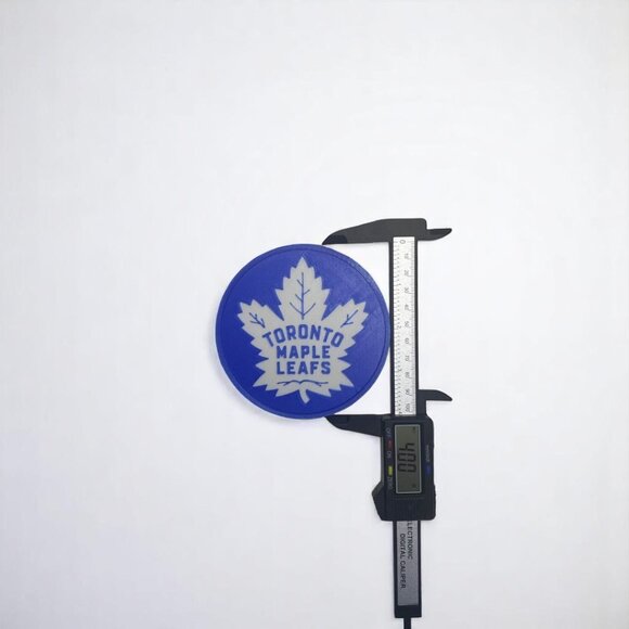 4 Pack Toronto Maple Leafs 3D-Printed Drink Coaster + Holder - Picture 4 of 6